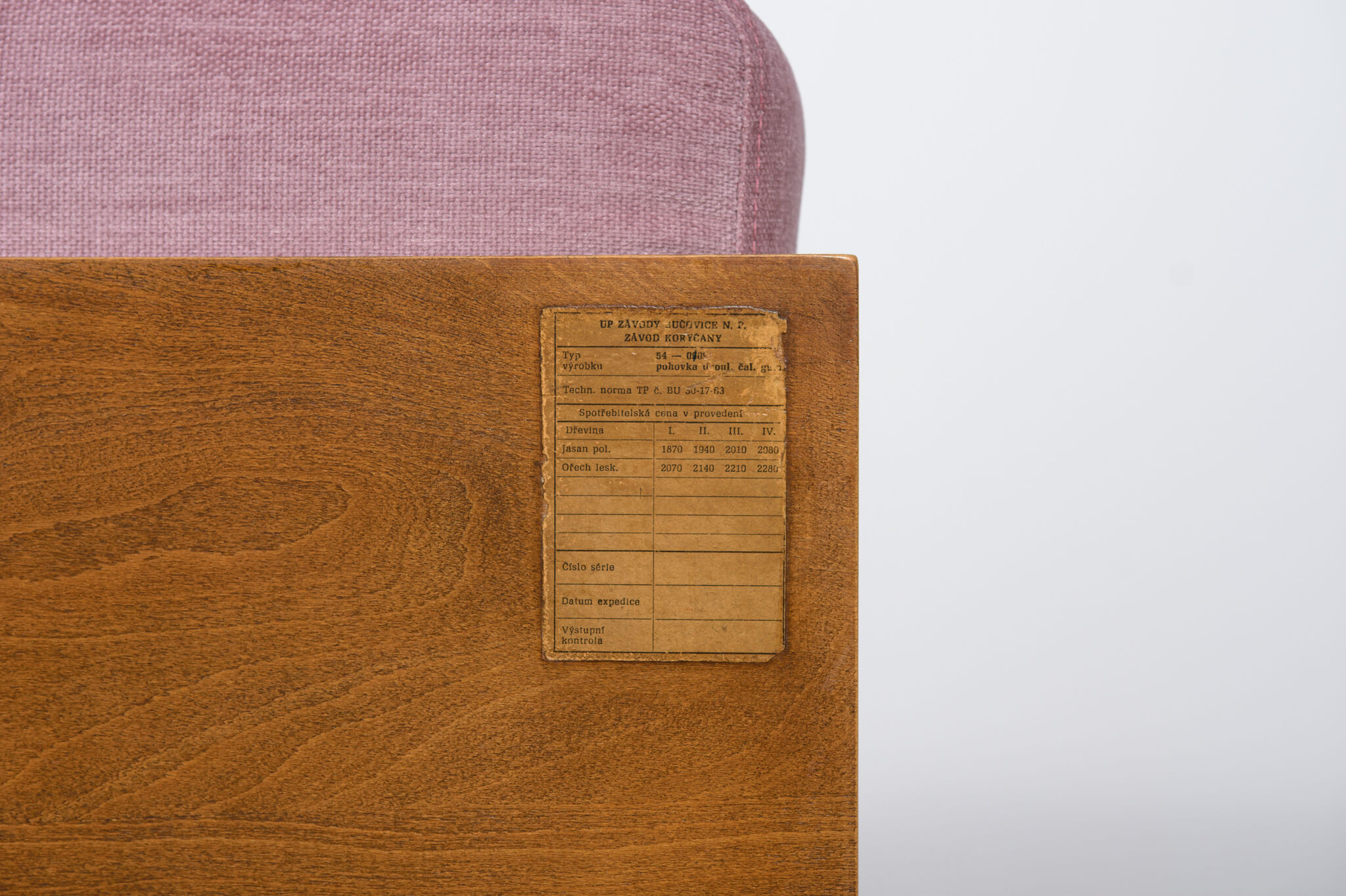 Czechoslovakian sofa from UP Zavody, 1960s