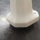 Applique ancienne porcelaine blanche salle de bain art déco 1930 tulipe opaline