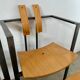 4 old raw design chairs Karl Friedrich Forster model Trix KFF postmodern 70s/80s