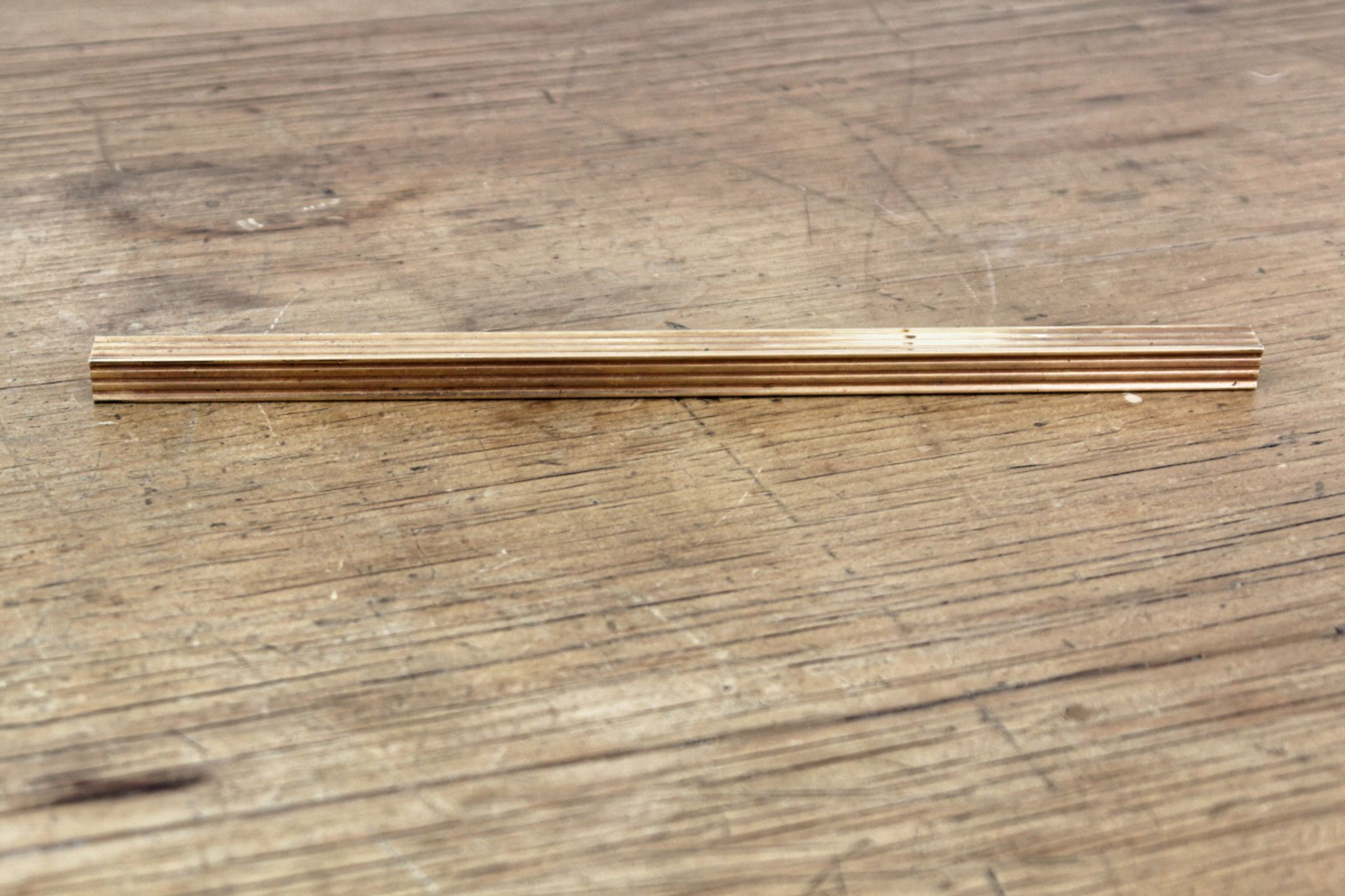 Gold Plated Ruler - Gold Starry