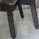 Brutalist tripod chair, 1940s
