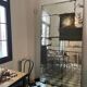 Handmade industrial artisan mirrors, authentic aged finish, frameless M