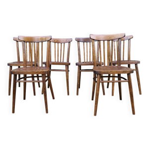 Ensemble de 6 chaises - bistrot