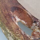 Miroir mercure en bois peint XIXème