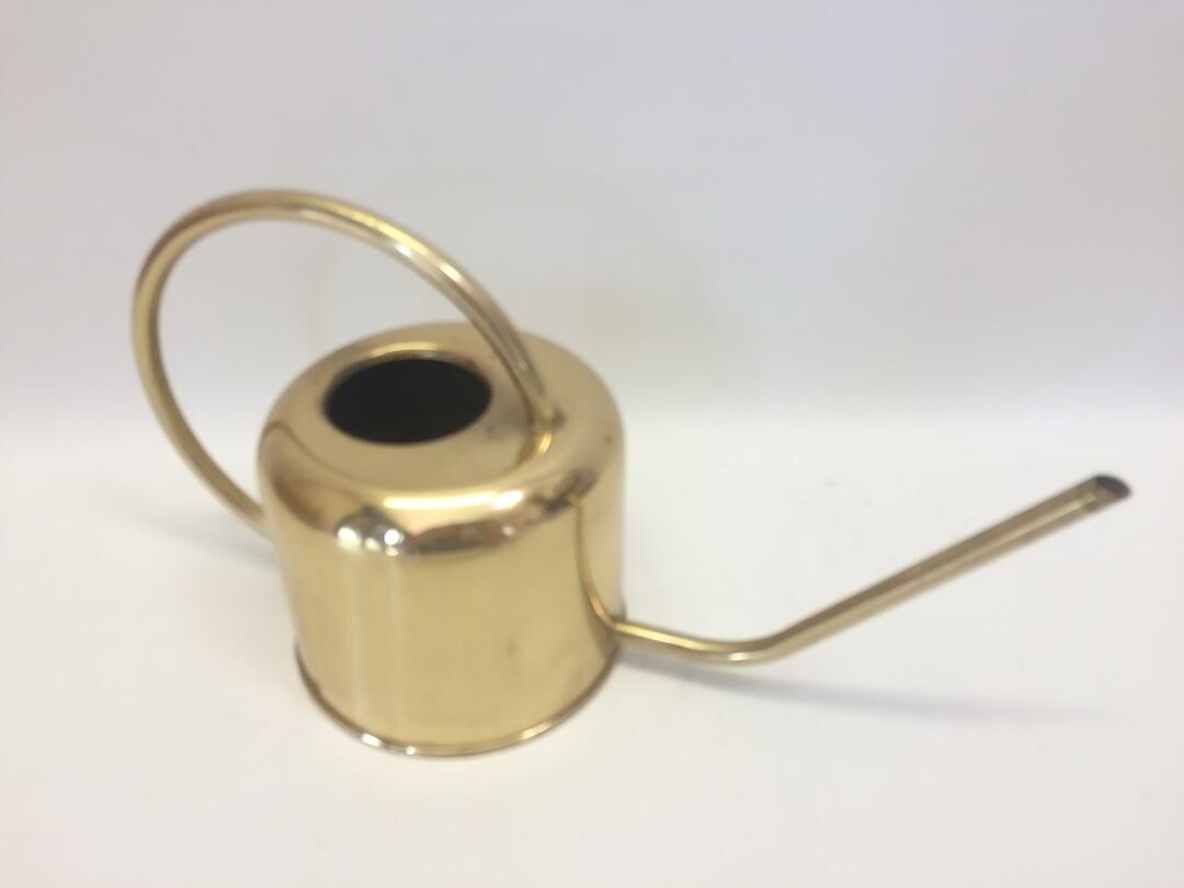 Small brass style watering can
