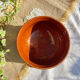 Antique marbled glazed earthenware soup tureen from the southwest, 18th century.