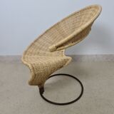 Zest wicker chair by François Liguori for the pescatore studio