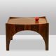 Pair of side tables or coffee tables in rosewood. 1970s.