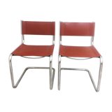 Pair chairs modernism 1970