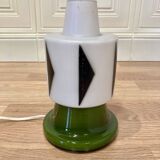 Opaline lamp "Scandinavian design 1950".