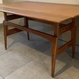 Table modulable danoise en teck Kai Kristiansen 1960