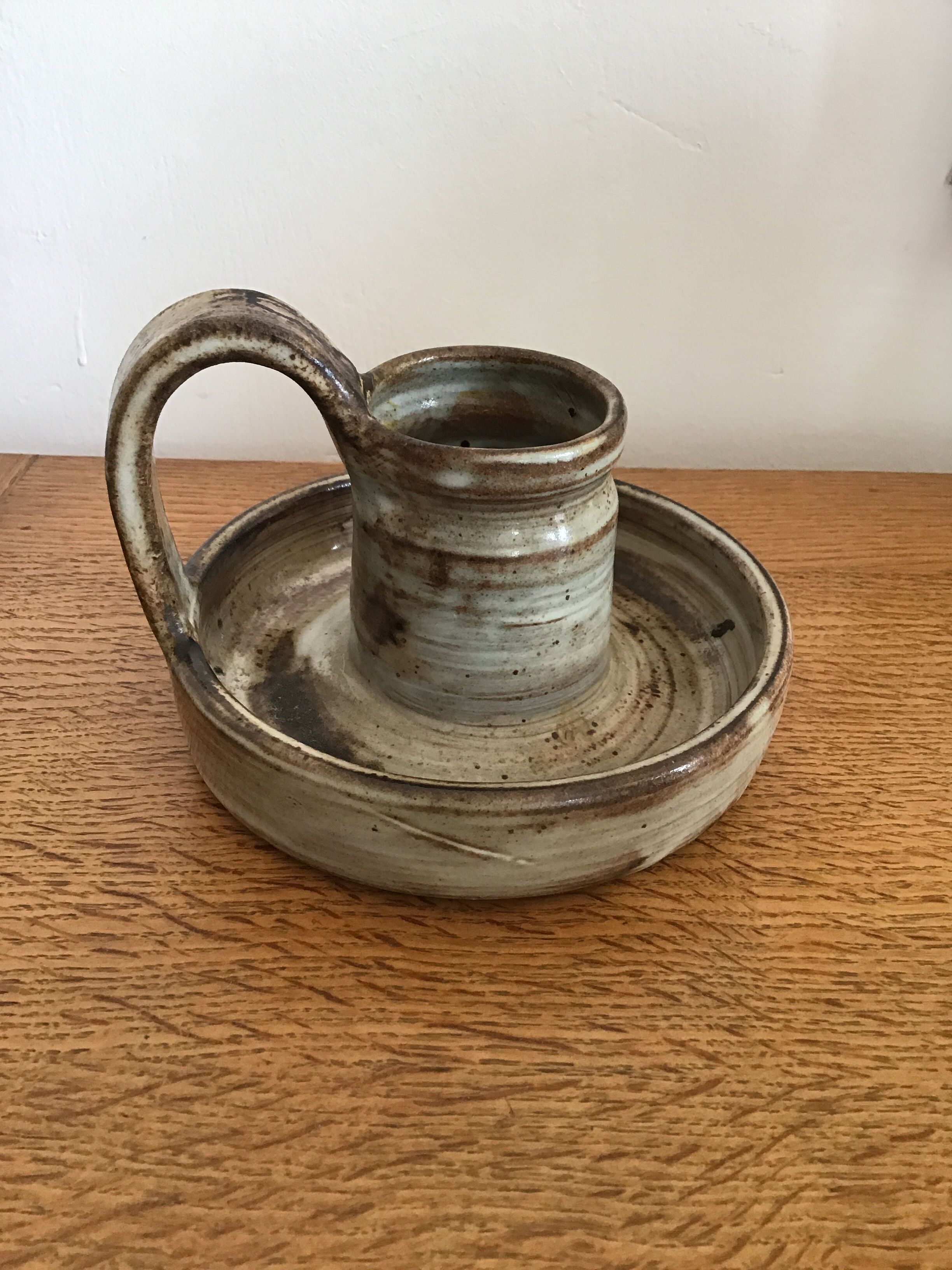 Candle holder ceramic workshop Dieulefit