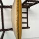 Corner chair wood turned 50s-60s