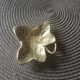 Empty ashtray pocket sheet in bronze