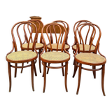 Suite of 6 bistro chairs