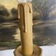 Lampes bougeoirs en laiton