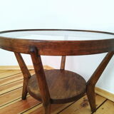 Coffee table design by K Kozelka & A Kropacek for Interier Praha Czechoslovakia 30s