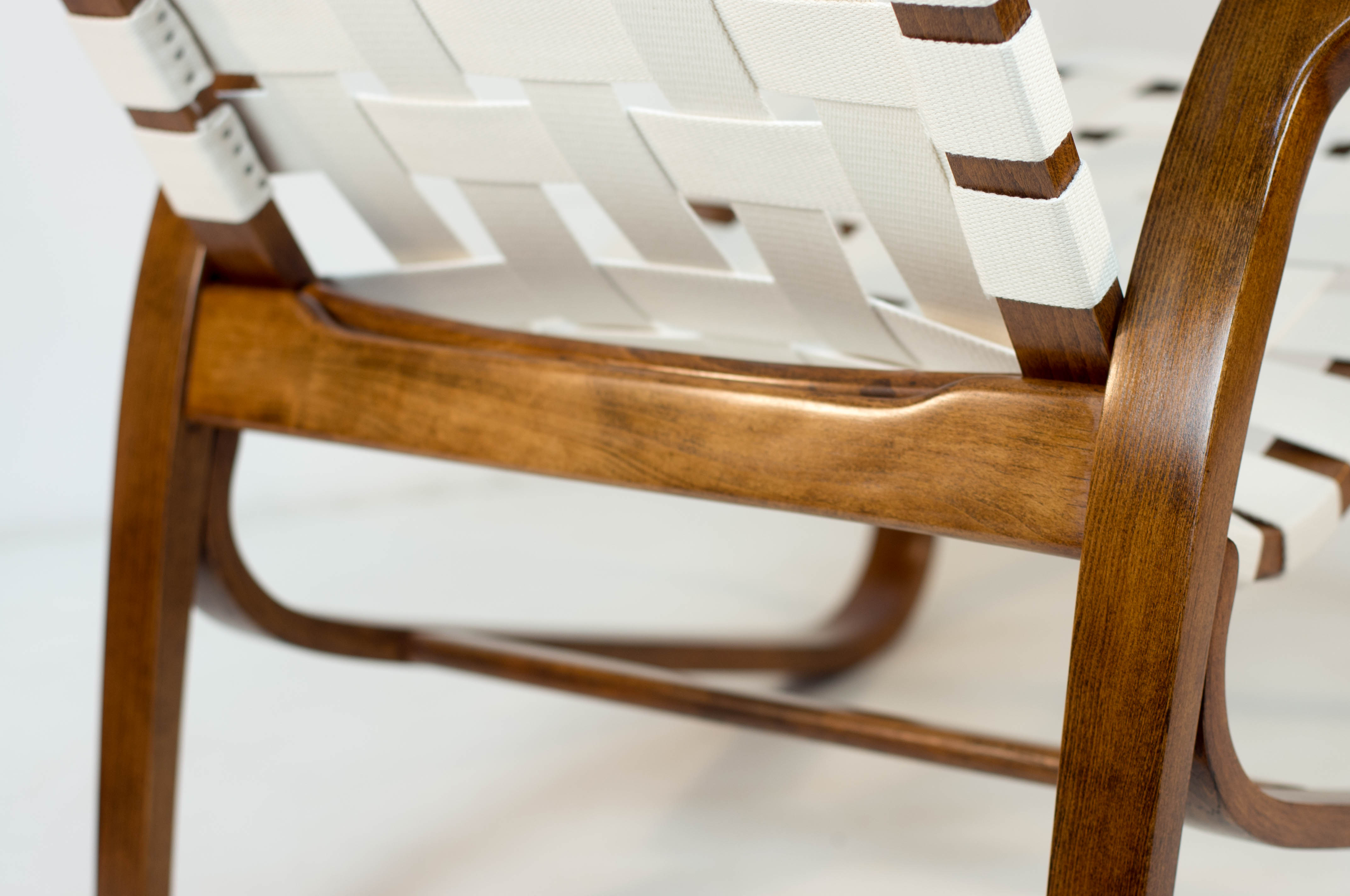 Art deco armchair by Jan Vanek, 1930s, restored