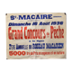 Affiche "Grand Concours de Pêche" Saint-Macaire 1936