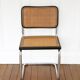 Chaise Cesca B32 Breuer Made in Italy - Cannage assise refait
