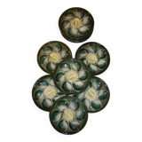 6 Saint Clément oyster plates 4589