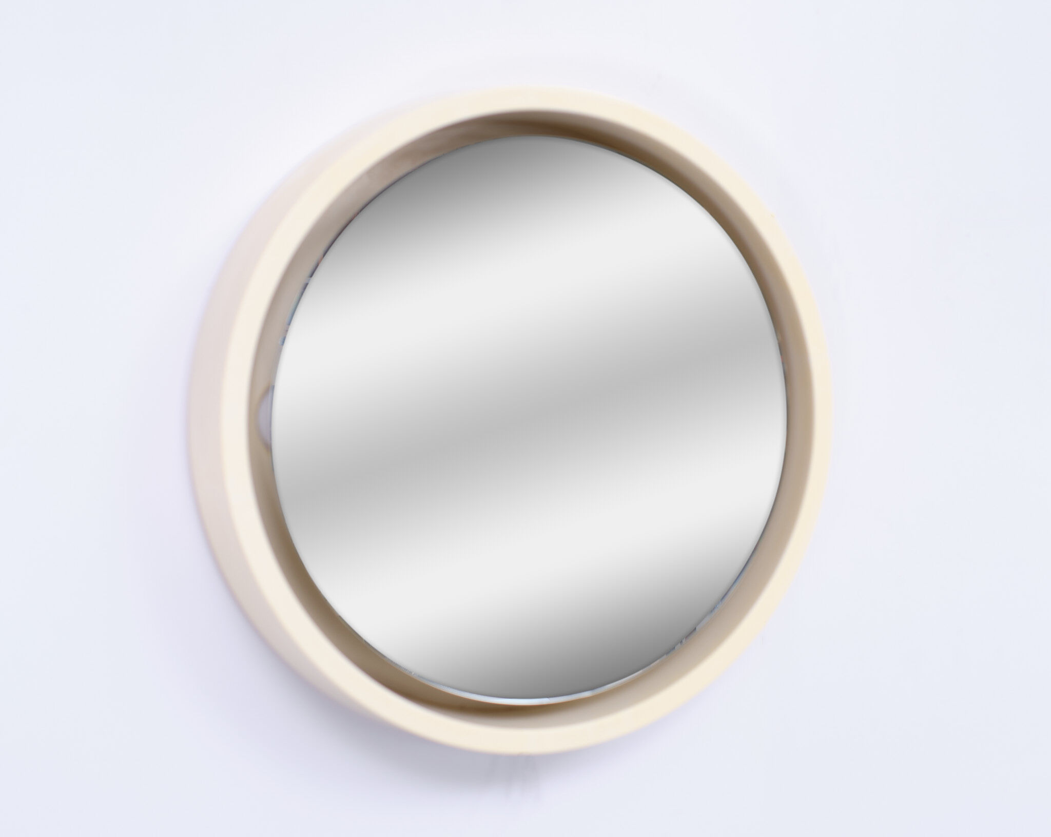 Space Ace Back Lid Round Mirror, 1970s, France