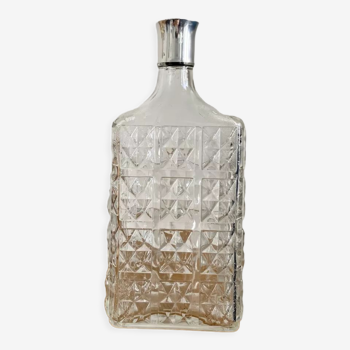 Vintage cut glass bottle