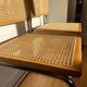 Paire de chaises cannées italiennes design Breuer