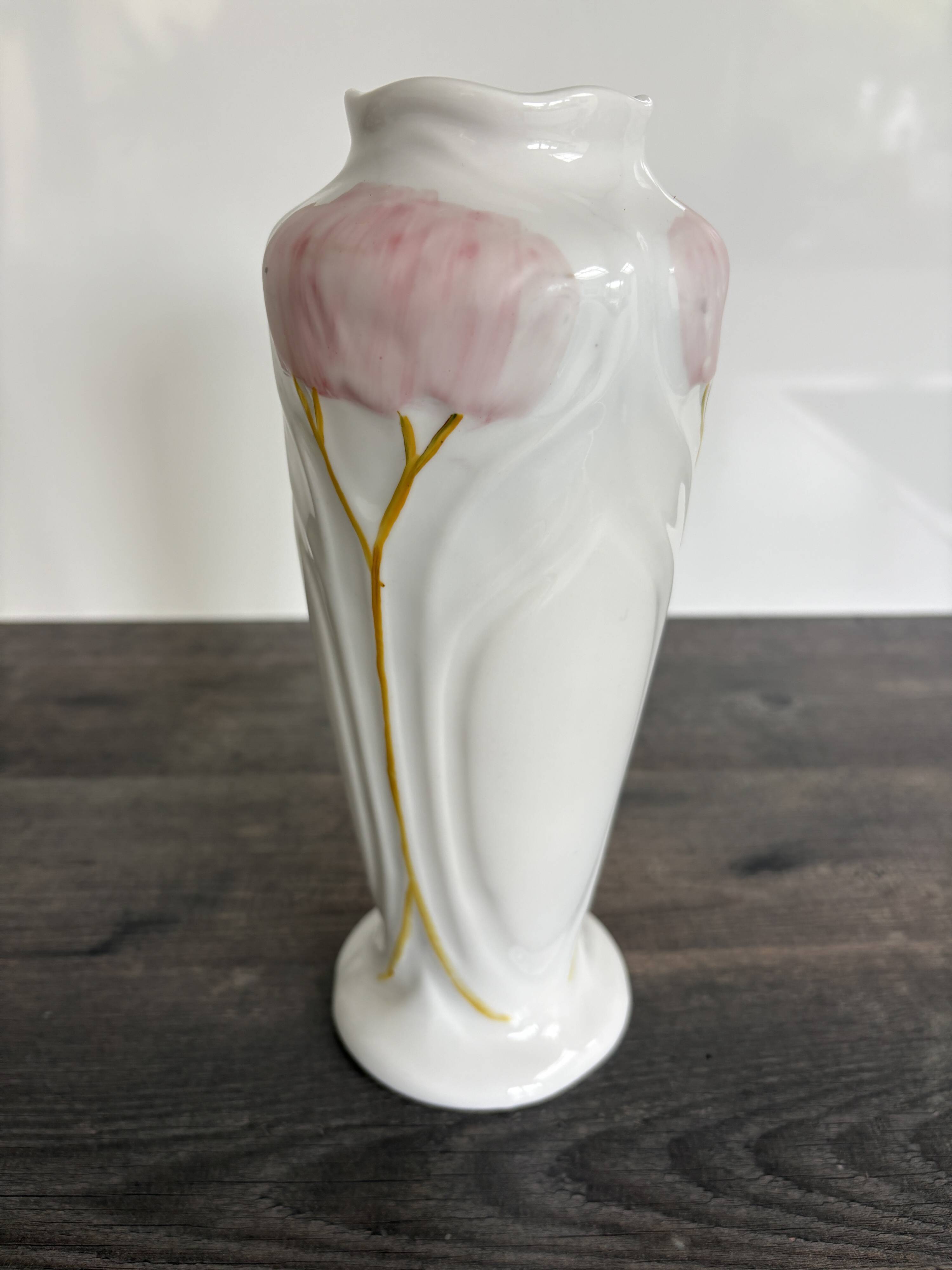 Antique Art Nouveau porcelain vase