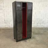 Industrial vintage wardrobe 3 doors