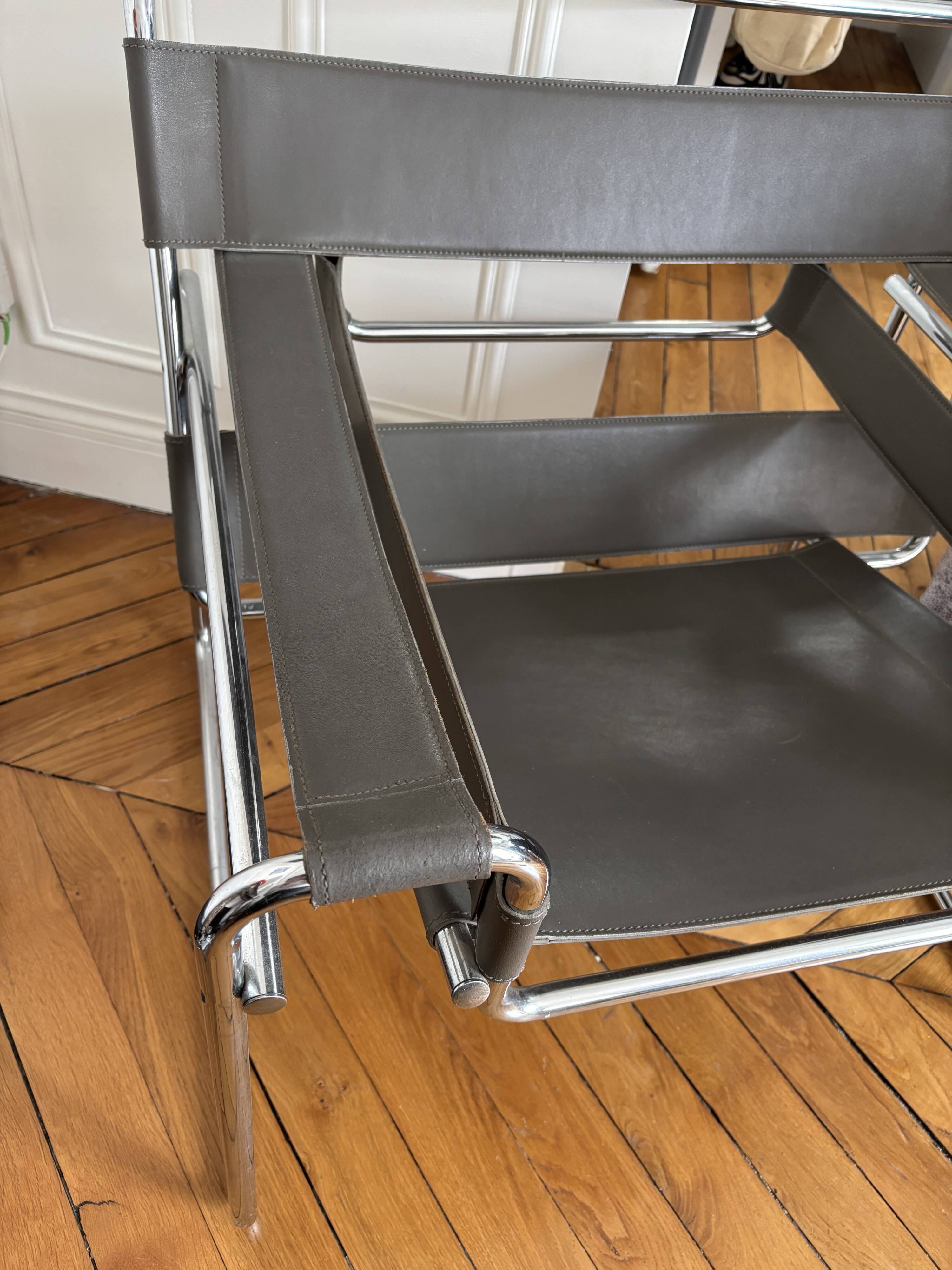Wassily Chair B3 Marcel Breuer 1980s
