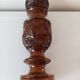 Vase bois massif sculpté à la main
