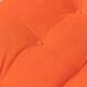 Pair of vintage orange armchairs, 1970s design, modernist