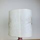 Pink ceramic ball lamp Vallauris, 60s, vintage