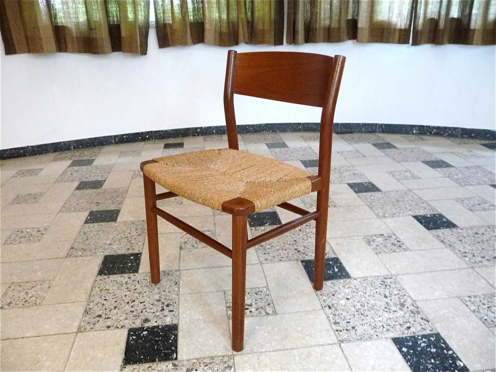 Model 157 teak chair by Børge Mogensen for Søborg Møbler, Denmark 1950s