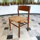 Model 157 teak chair by Børge Mogensen for Søborg Møbler, Denmark 1950s