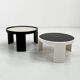Set of 2 large reversible nesting tables by G. Frattini for Cassina, 70