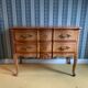 chest of drawers of transition style twentieth century