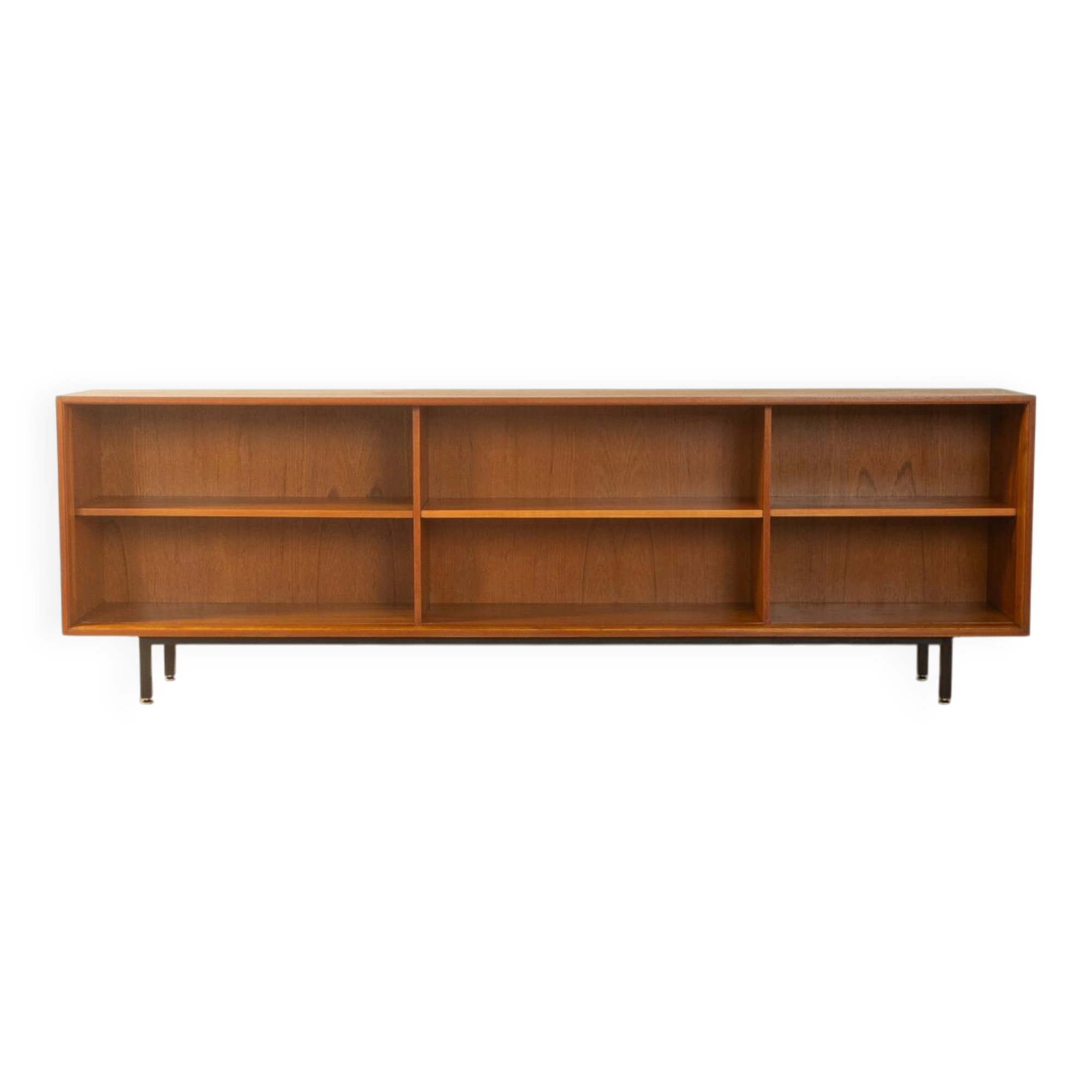 Sideboard by Lothar Wegner, 1960s, teak veneer, restored