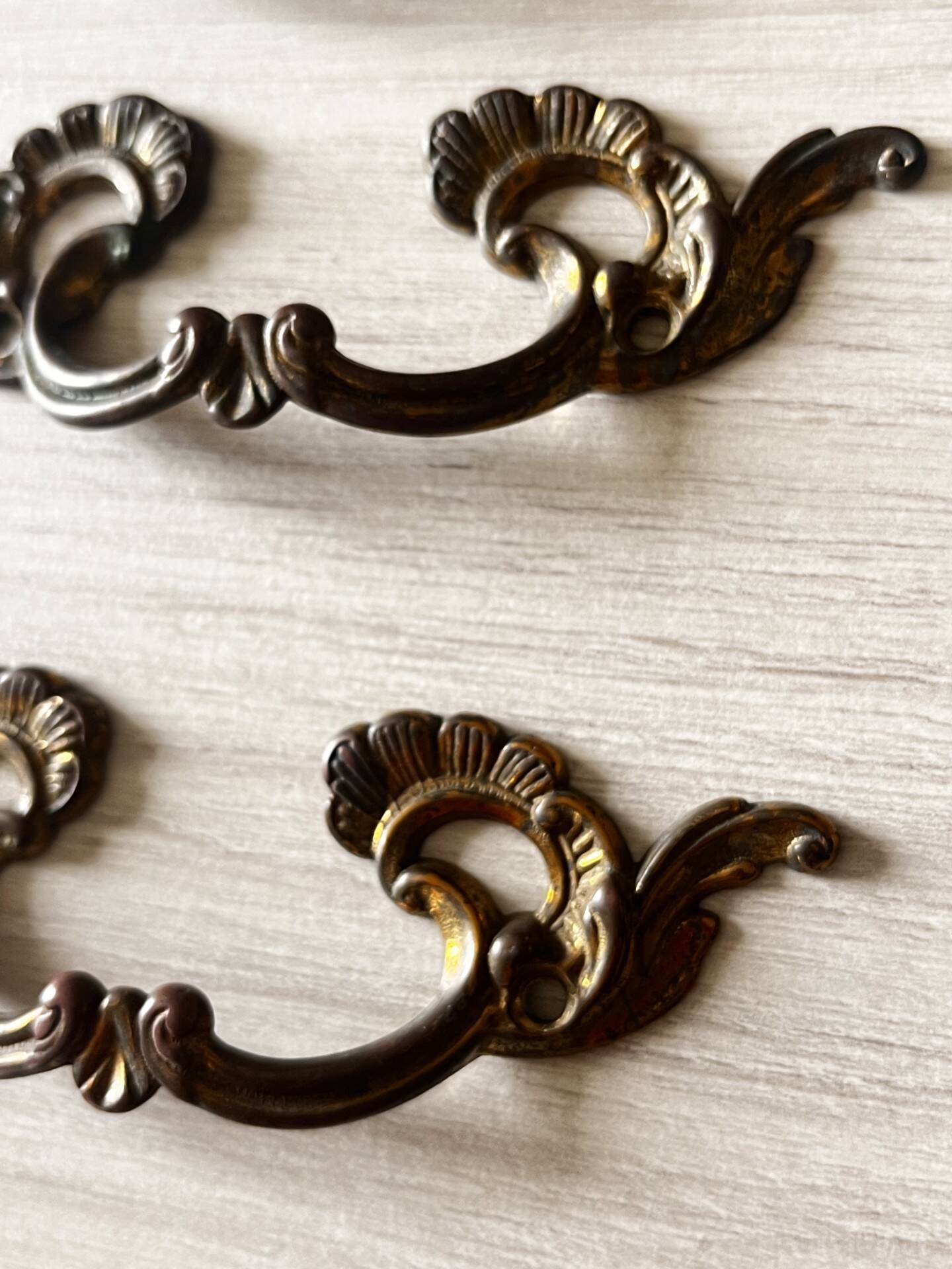 Antique drawer handles