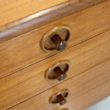 1960s Teak & Afromosia Sideboard designed by Robert Heritage