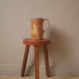 Pichet vase à anse céramique poterie handmade décoration campagne scandinave artisanale grès