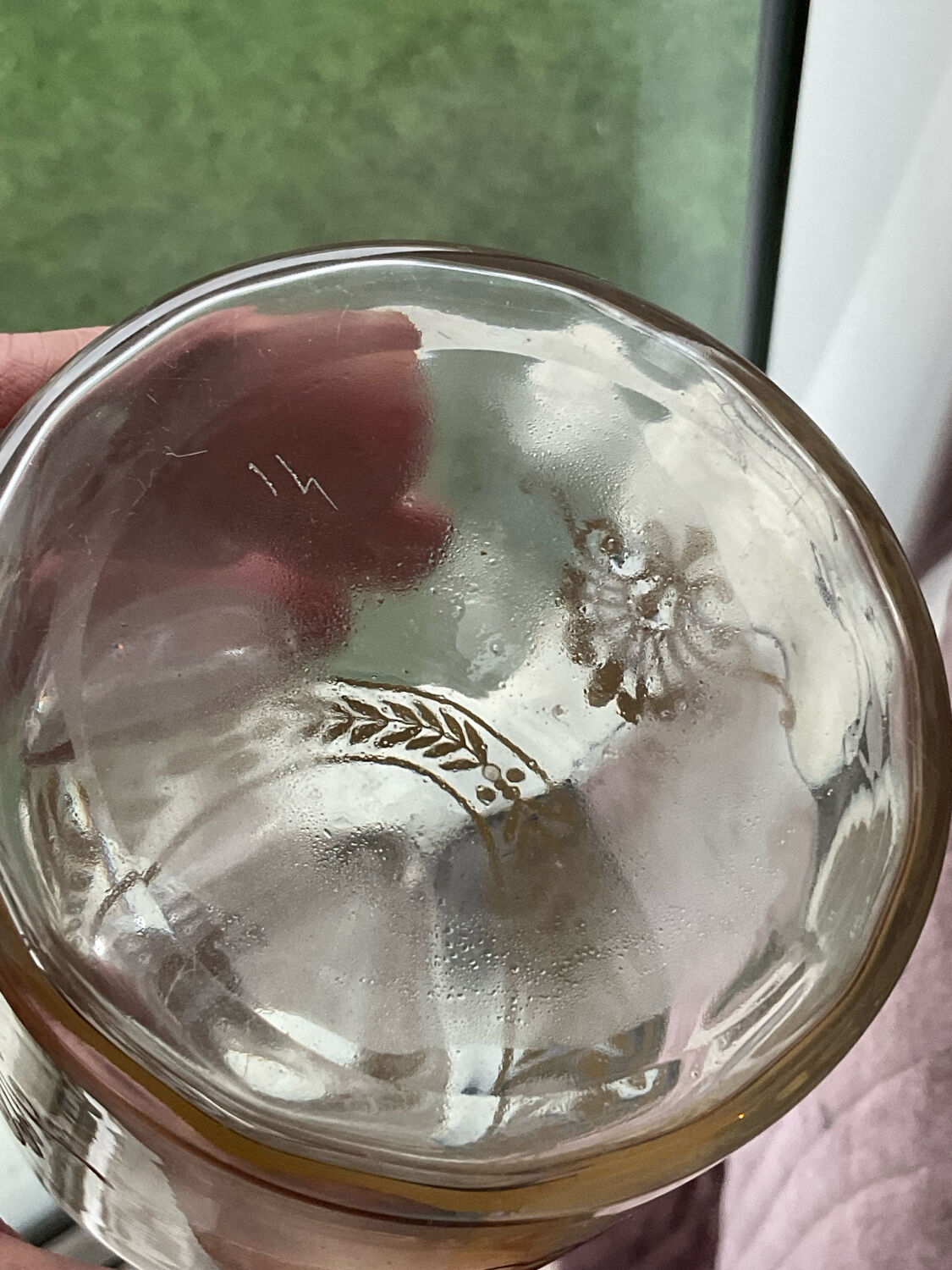 Baccarat service liqueur