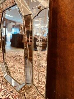 Antique Venetian mirror