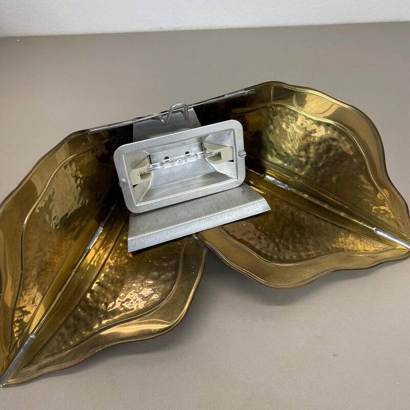 Appliques murales bicolores d'Henri Fernandez pour Honoré, France, années 1970, lot de 2