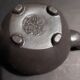 China Yixing terracotta teapot and bowls signed
