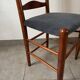 Set of 8 Scandinavian ladderback chairs, 1960s.