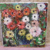 Peinture de fleurs  vintage