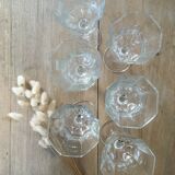 6 Luminarc stemware model "Octime"