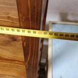 Larch wood bookcase, 1970´s, Czechoslovakia